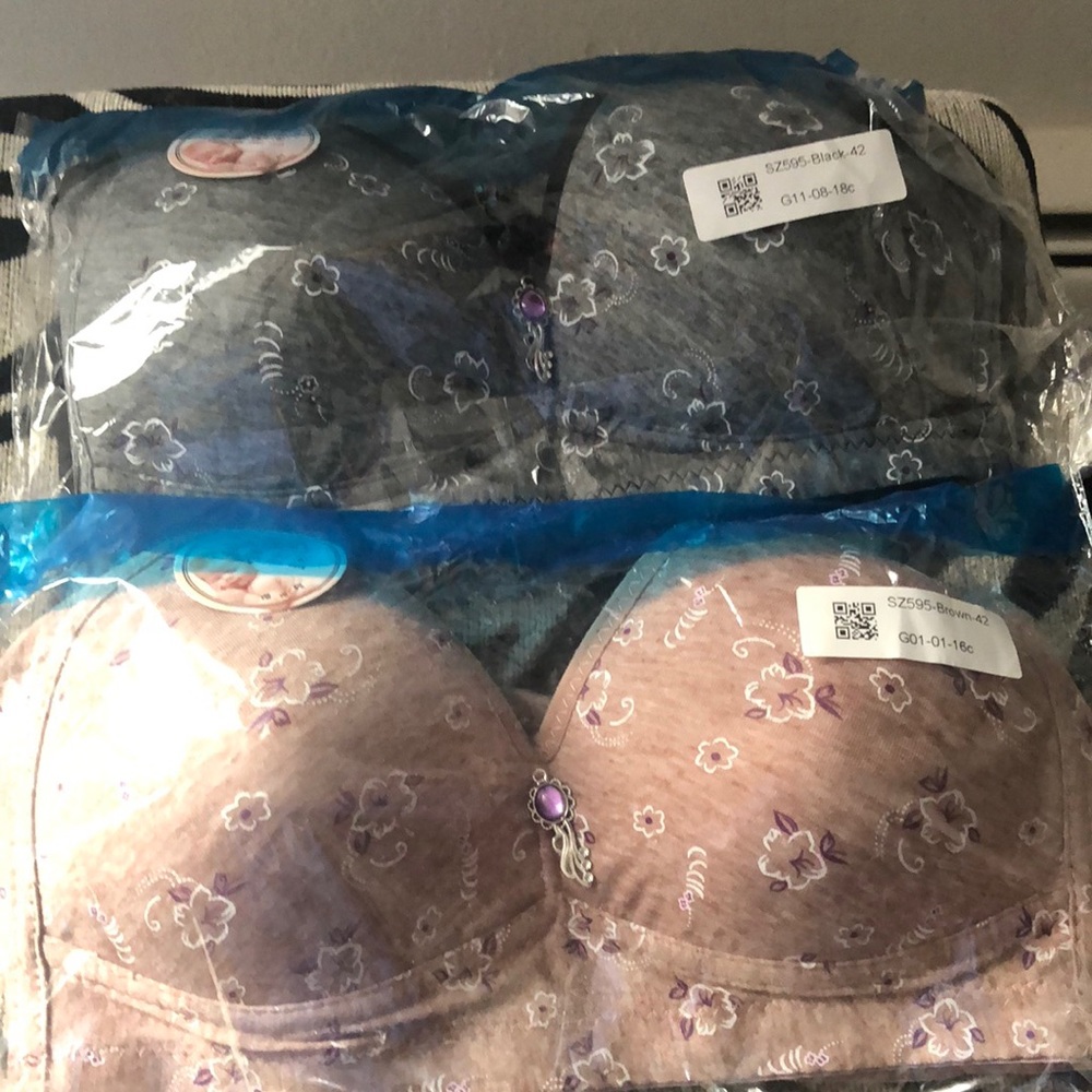 Bra, Gray and light Pink size 42 B